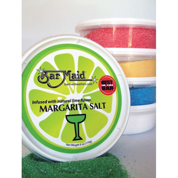 Bar Maid Bar Maid White Margarita Salt Infused With Lime 6 oz., PK12 CR-102 - main